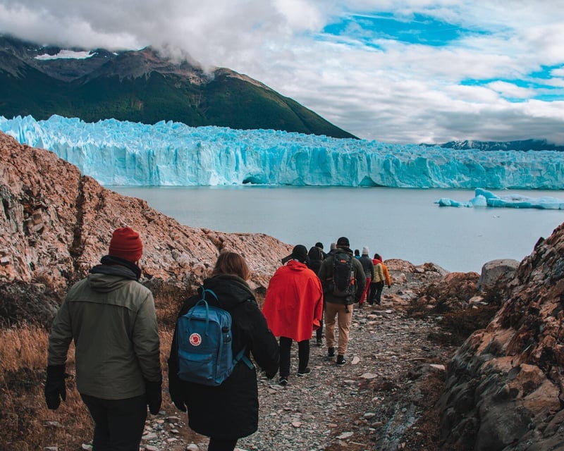 TrovaTrip group in Patagonia.