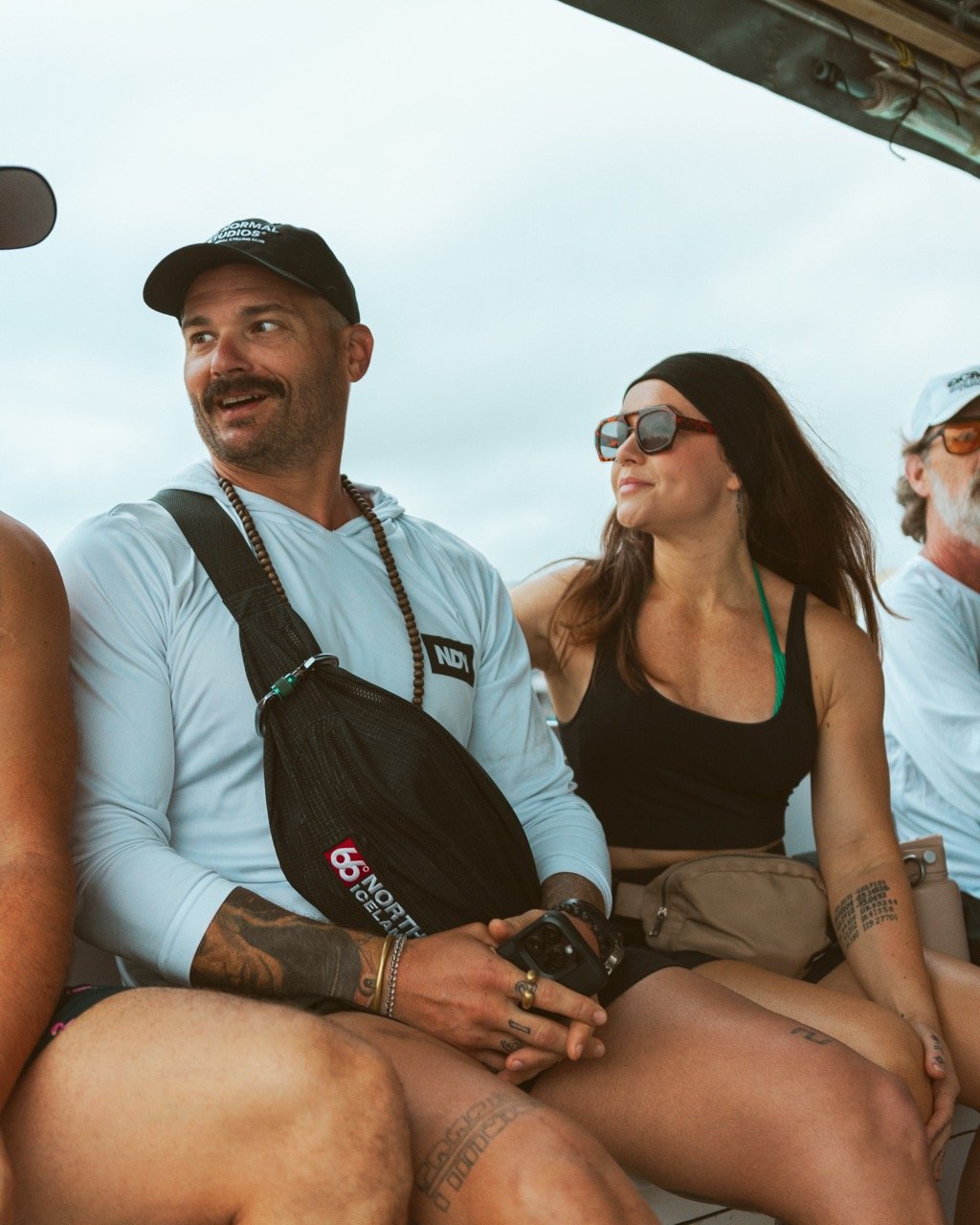 TrovaTrip Hosts who led a wellness retreat group trip to the Galapagos.