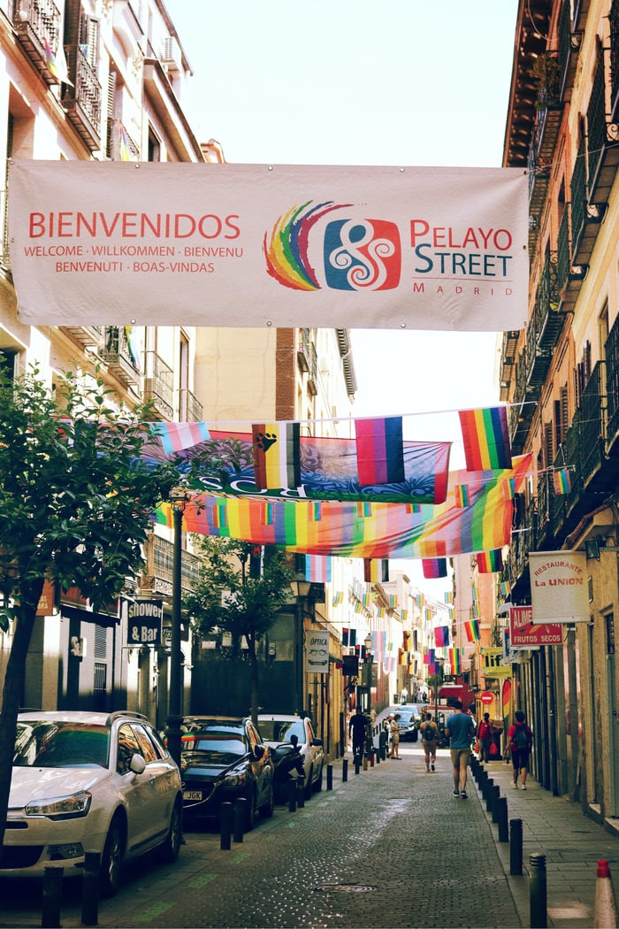 Pride in Mardid, Spain.