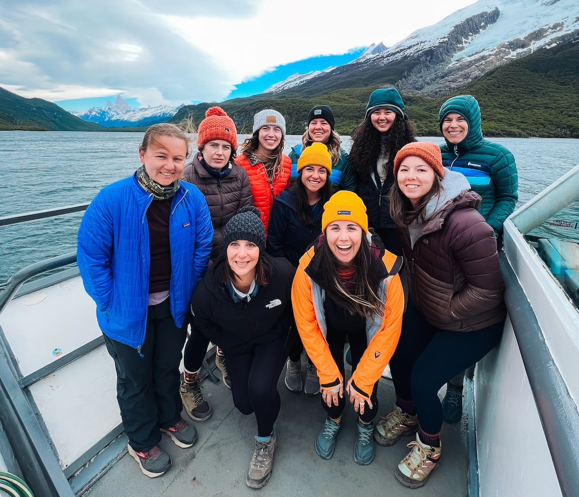 Group on a safe travel experience in Alaska.