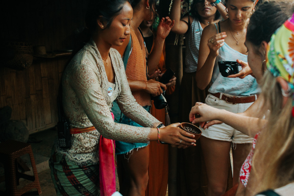 Guide in Bali.