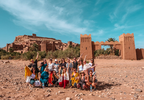 TrovaTrip group in Morocco.