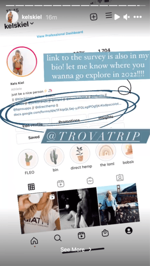 kelskiel instagram story