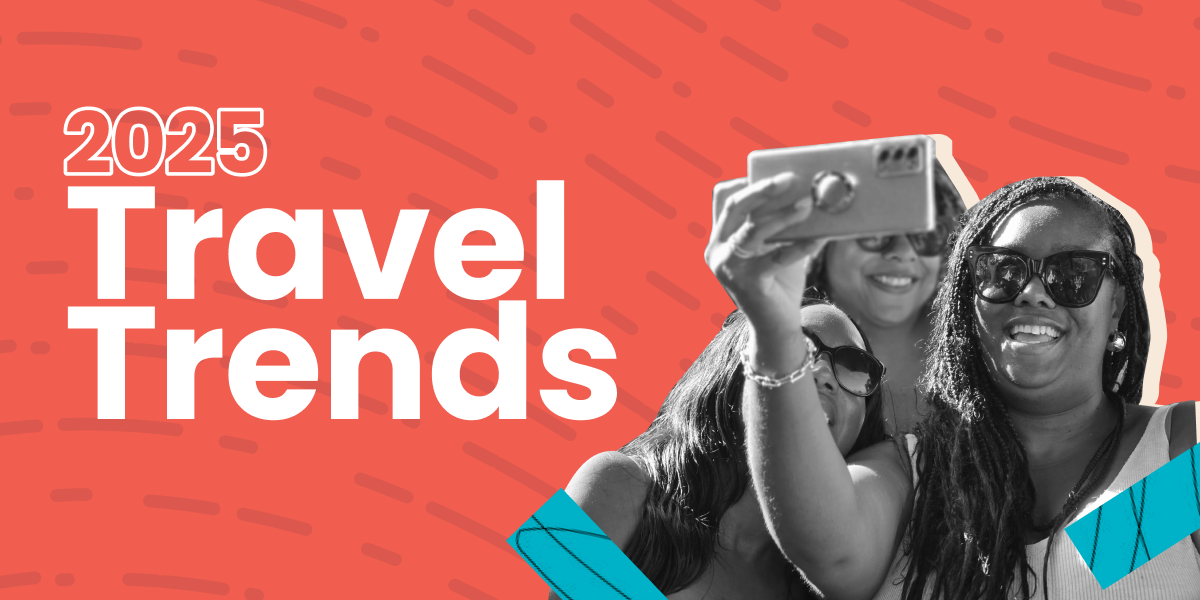 2025 Travel Trends presented by TrovaTrip, including the best places to travel in 2025.