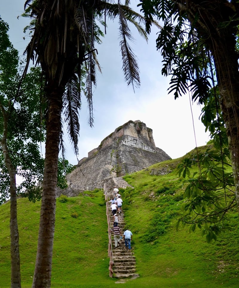 Historical site in Belize.