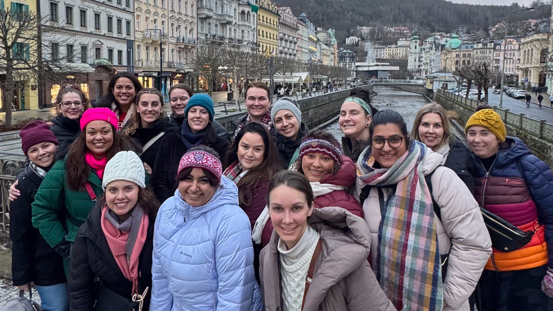 Group trip Host Ali Jackson and her Travelers.