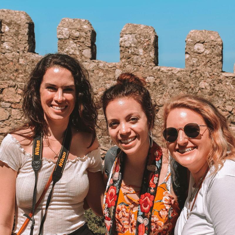 TrovaTrip Host Helene Sula and 2 travelers in Portugal.