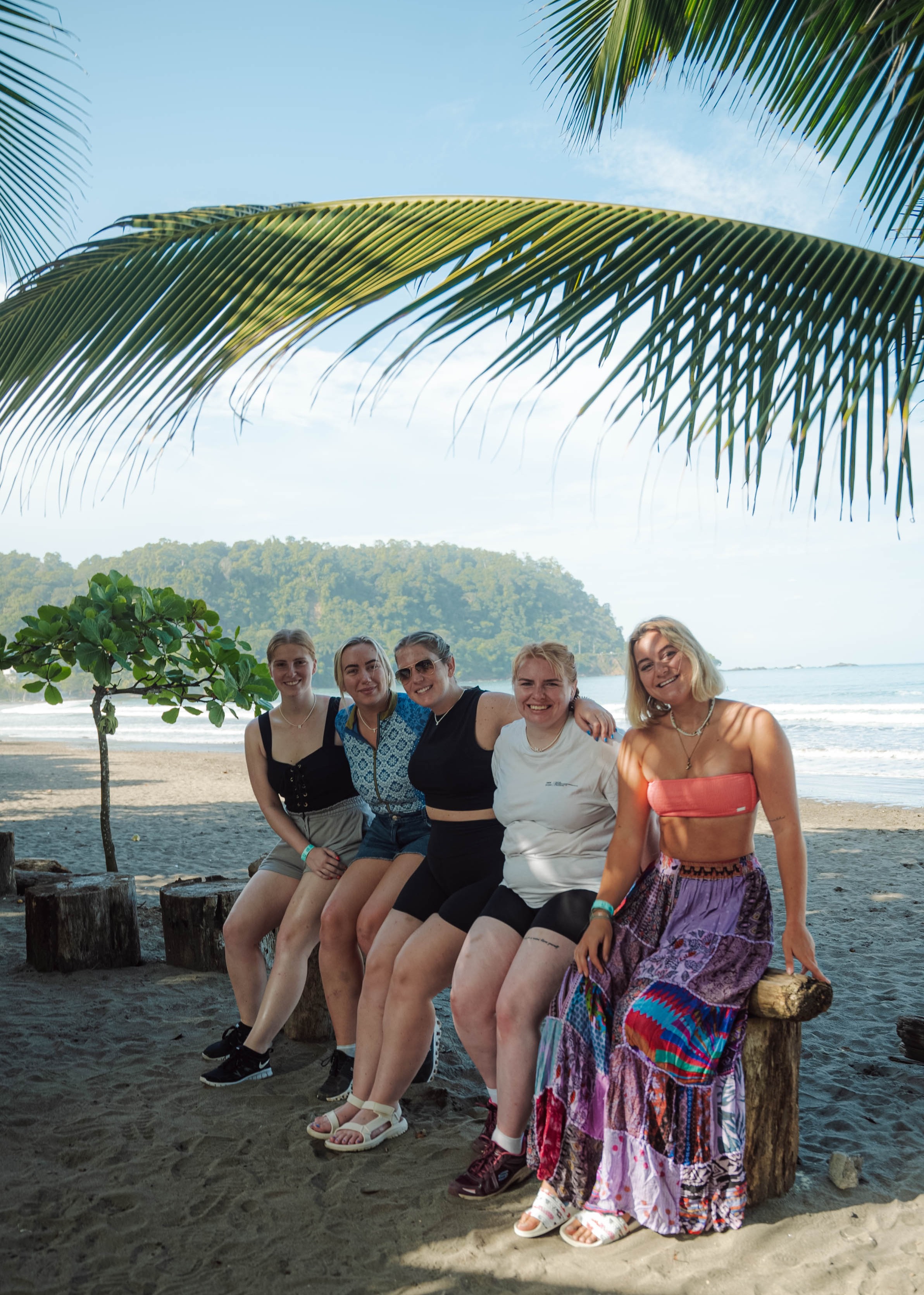 TrovaTrip group on an influencer trip in Costa Rica.
