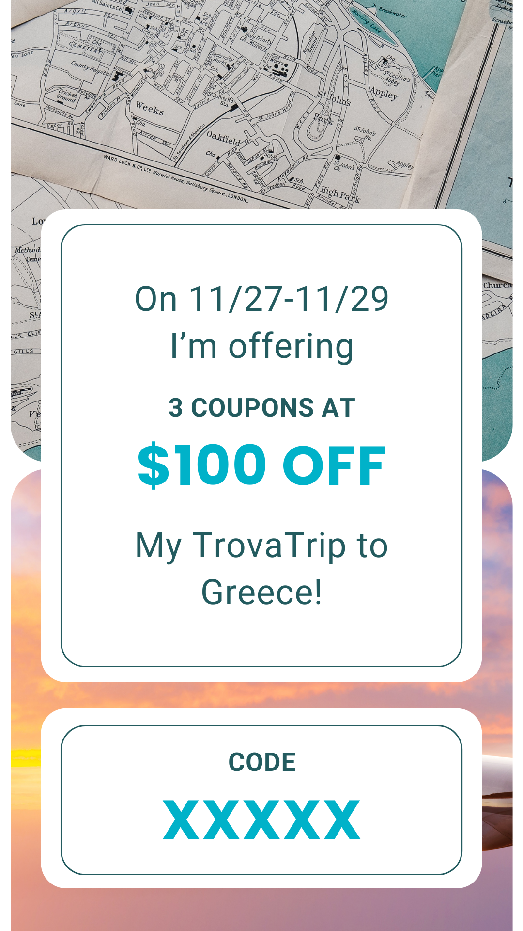 TrovaTrip Travel Tuesday coupon template slide 2