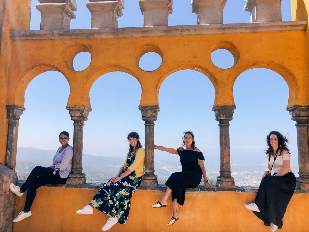 Travelers in Portugal on TrovaTrip with Helene Sula.
