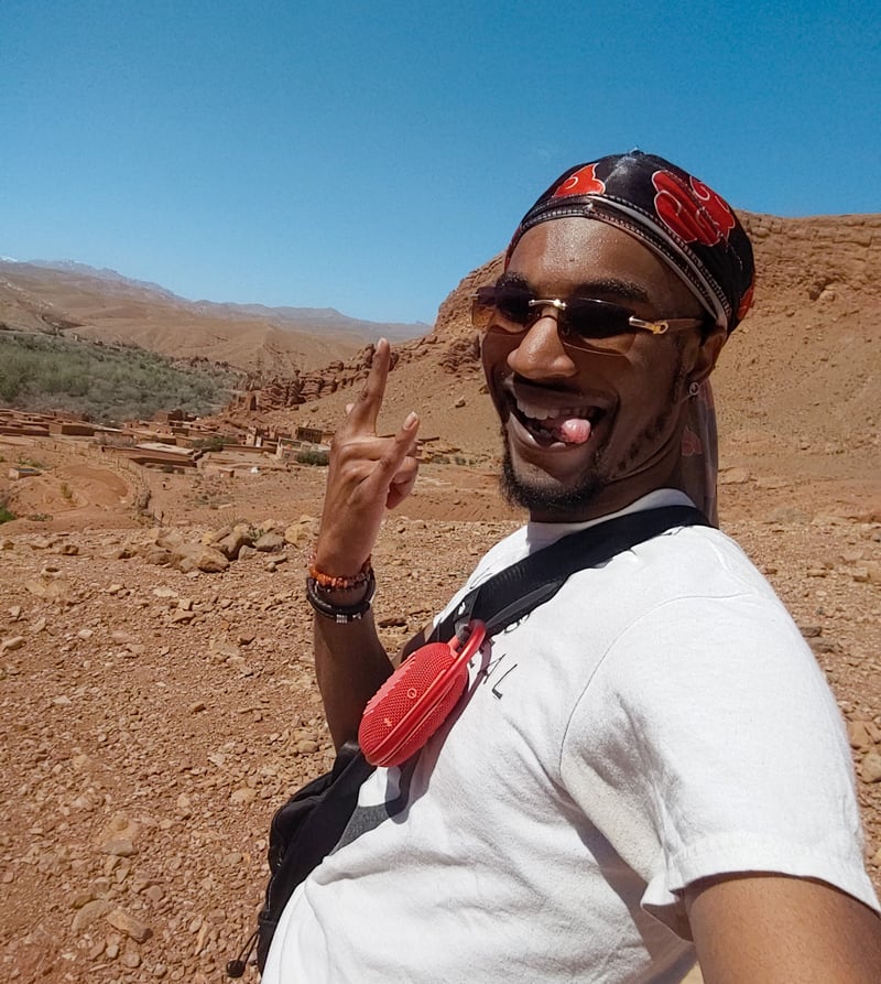 TrovaTrip Traveler in Morocco.