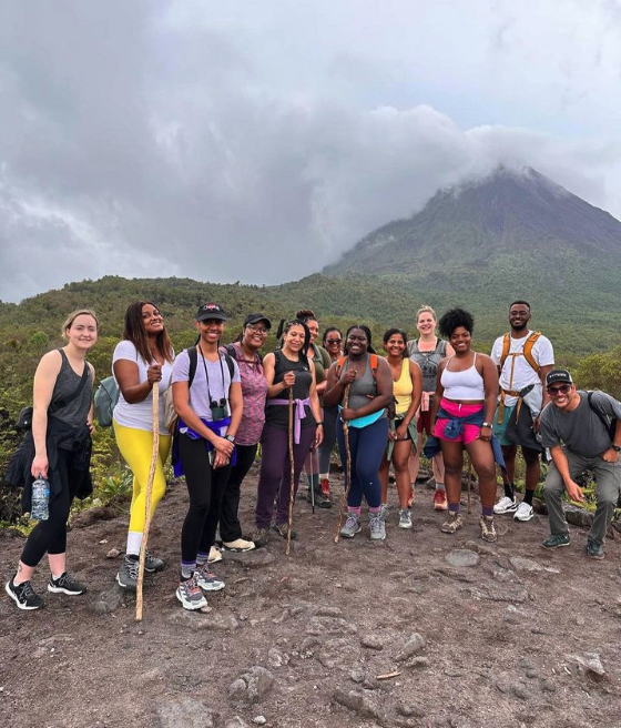 TrovaTrip Hiking Trip Group Photo in Costa Rica