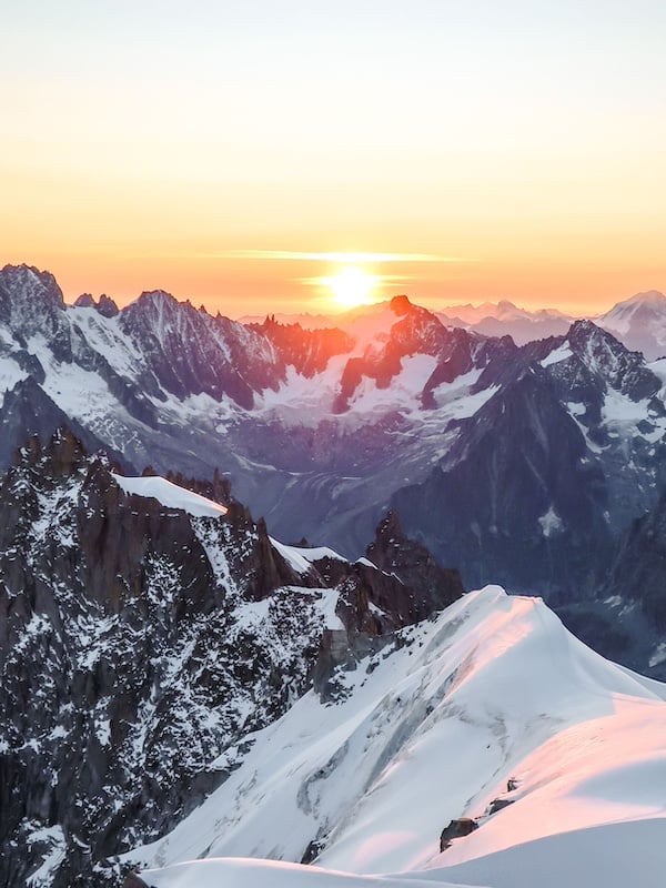 Mont Blanc packing list.
